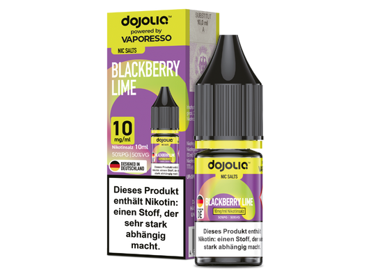 Dojoliq - Nikotinsalz Liquid  - Blackberry Lime