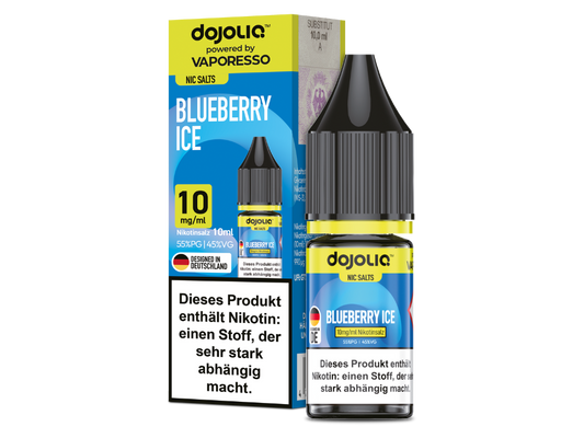 Dojoliq - Nikotinsalz Liquid  - Blueberry Ice