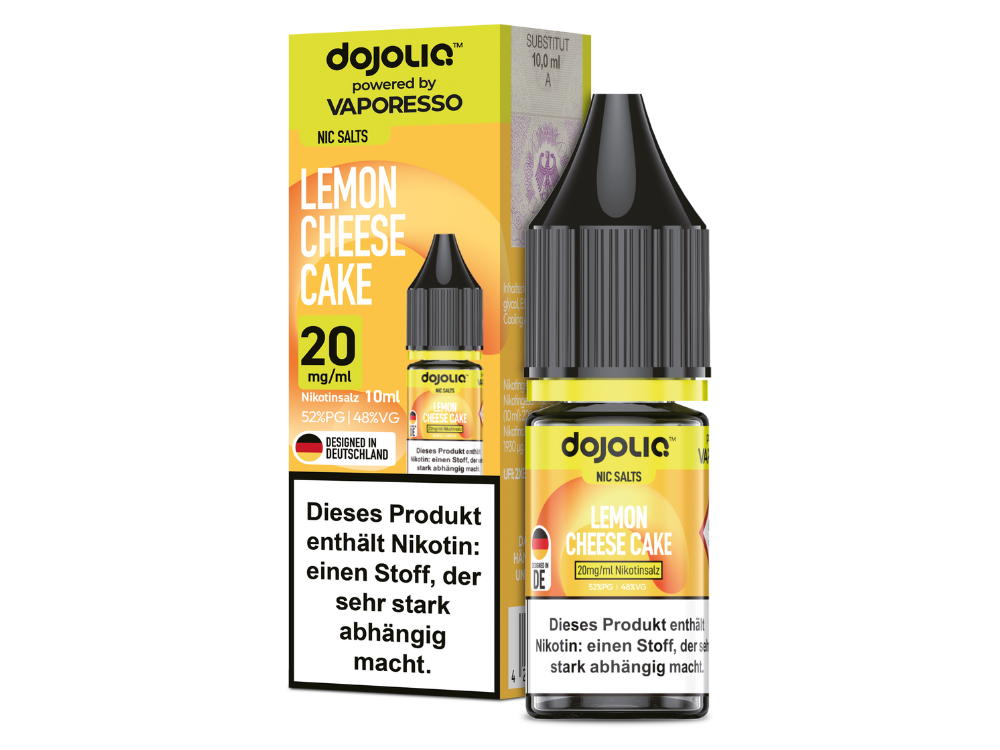 Dojoliq - Nikotinsalz Liquid - Lemon Cheese Cake