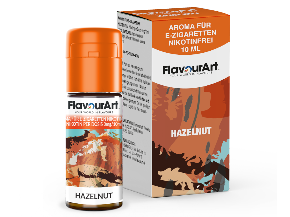 FlavourArt - Aromen 10 ml - Hazelnut