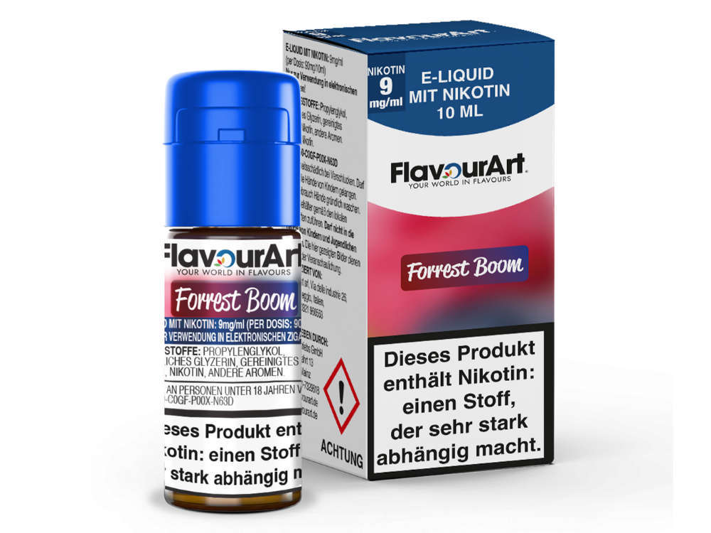 FlavourArt - E-Zigaretten Liquid - Forrest Boom