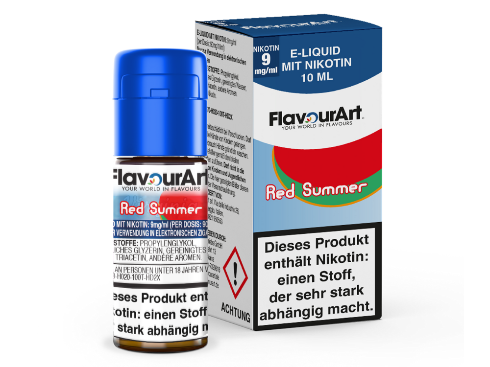 FlavourArt - E-Zigaretten Liquid - Red Summer