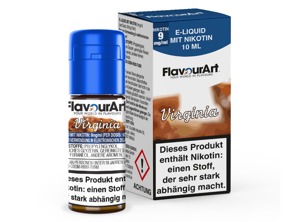 FlavourArt - E-Zigaretten Liquid - Virginia