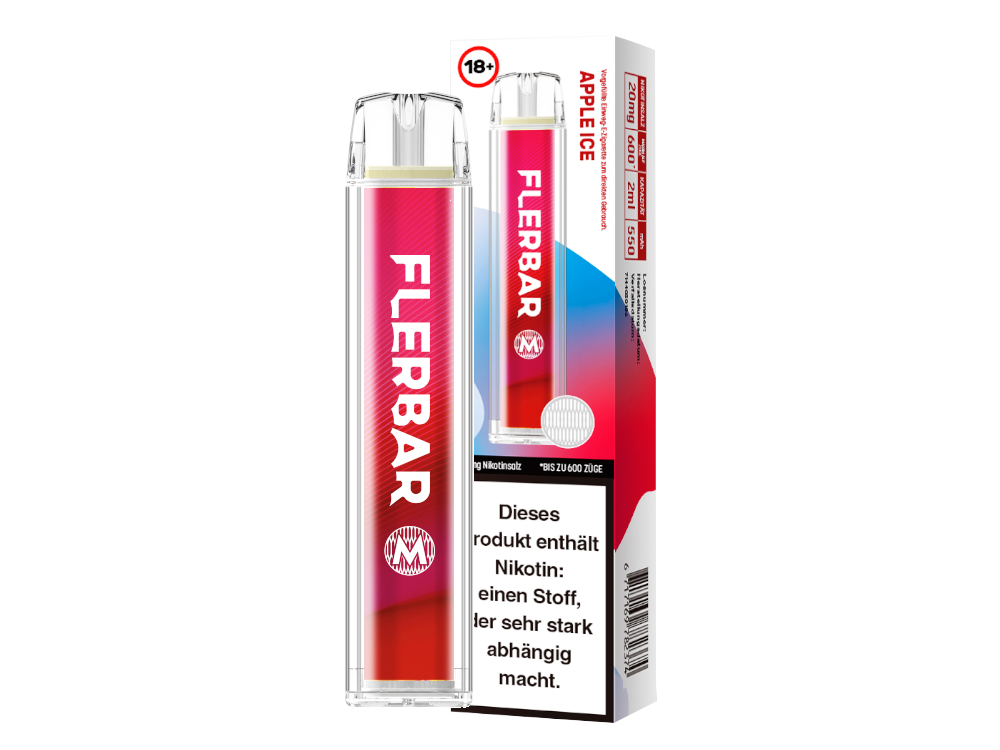 Flerbar - M Einweg E-Zigarette  - Alberry