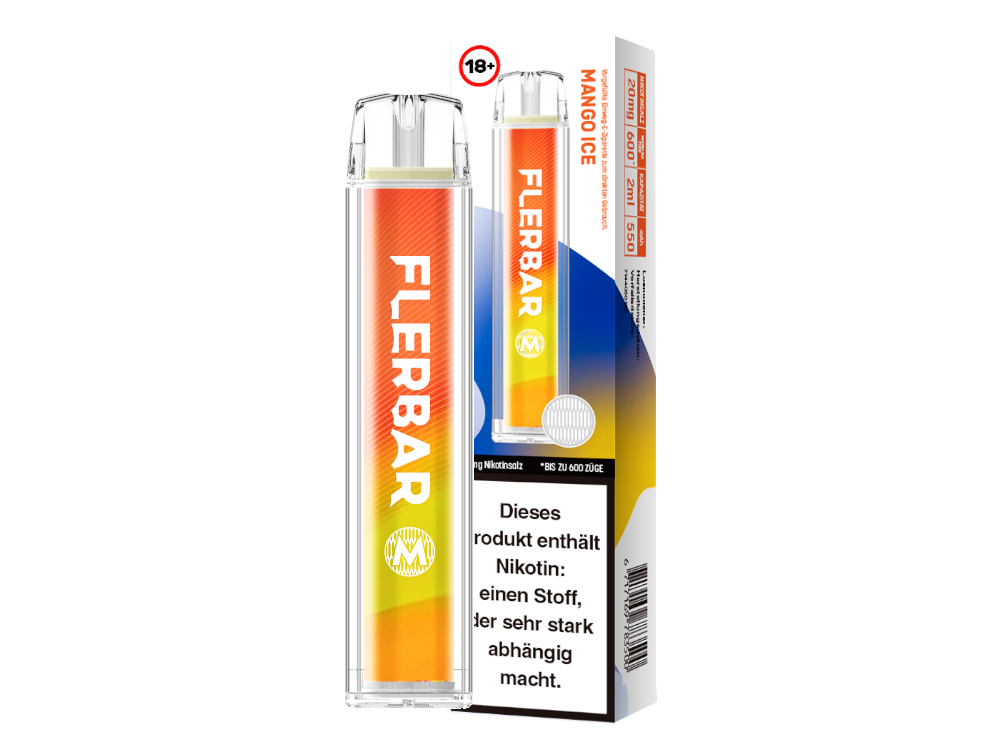 Flerbar - M Einweg E-Zigarette  - Alberry