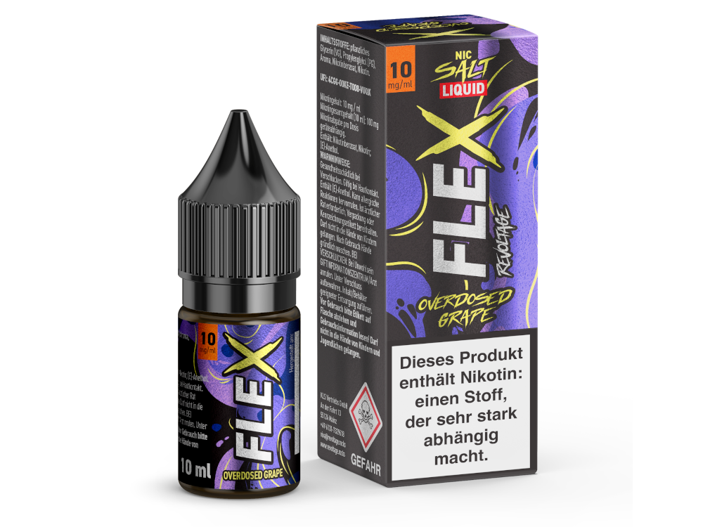 Revoltage - FLEX Nikotinsalz Liquid - Grape