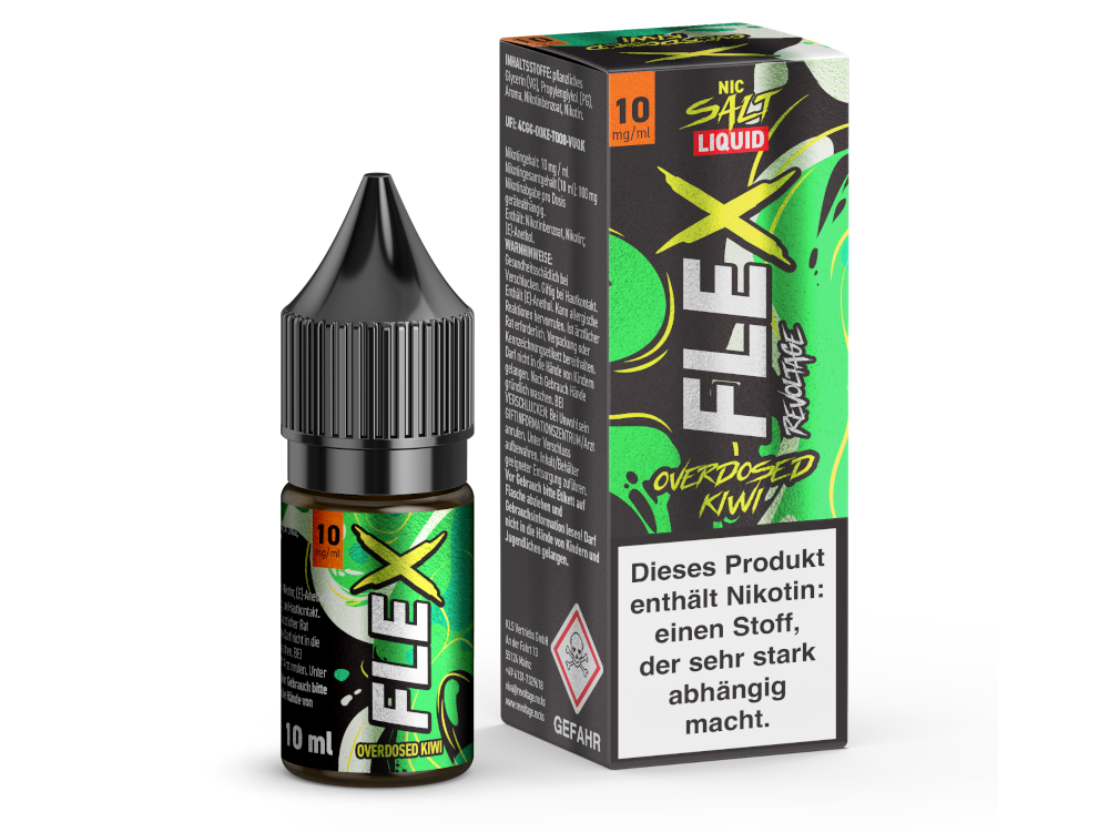 Revoltage - FLEX Nikotinsalz Liquid - Kiwi