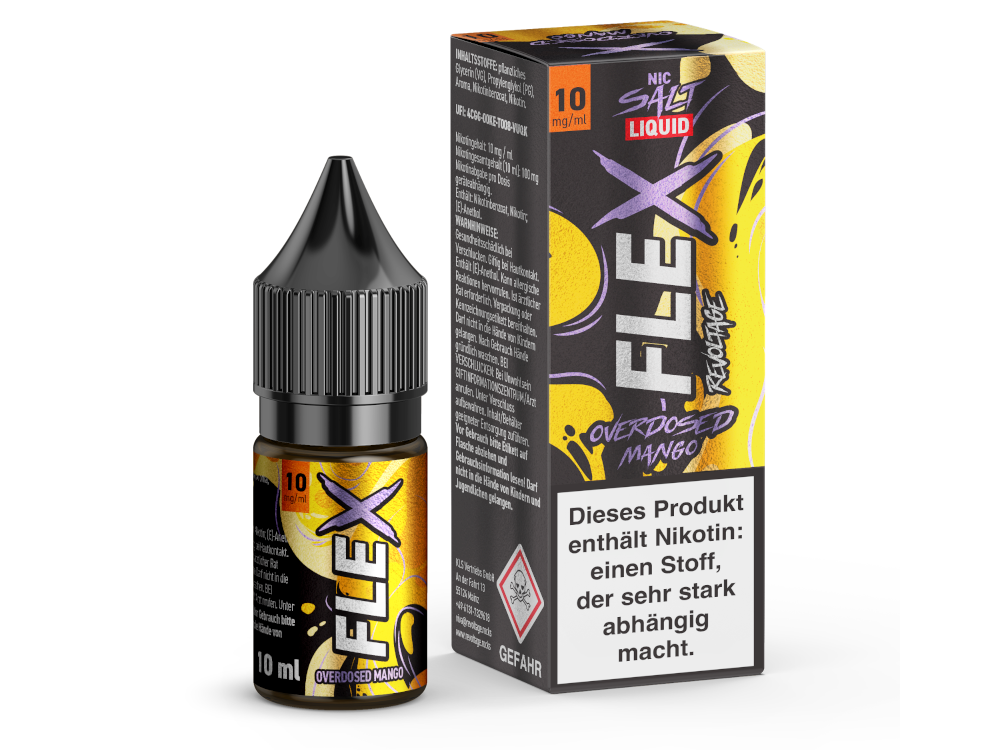 Revoltage - FLEX Nikotinsalz Liquid - Mango