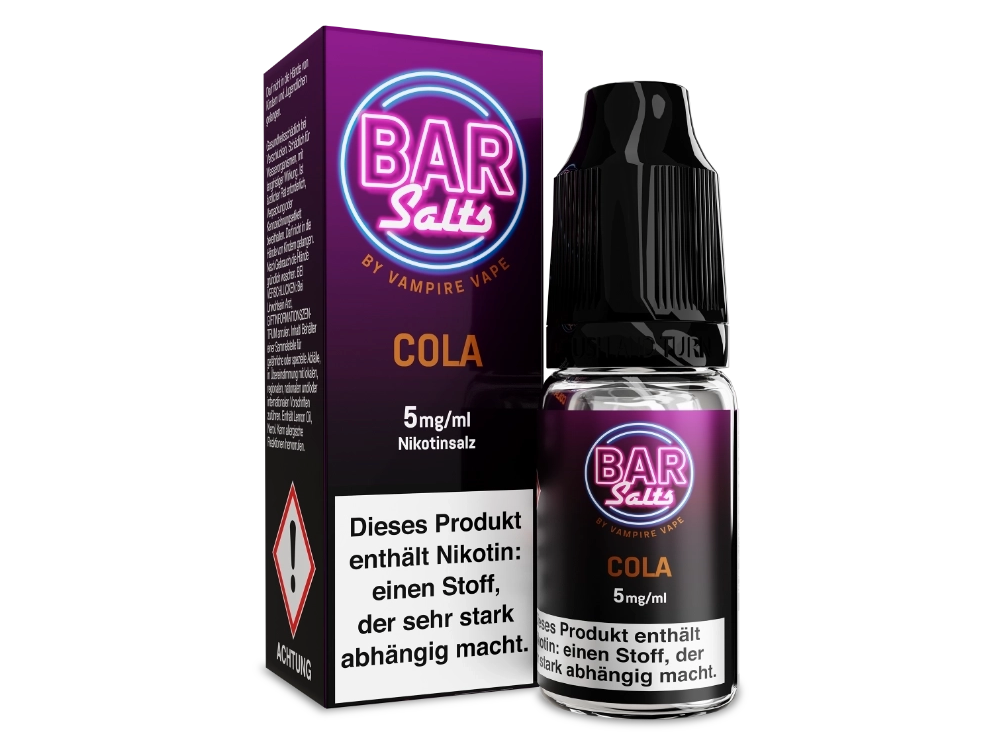 Vampire Vape - Bar Salts - Nikotinsalz Liquid - Cola