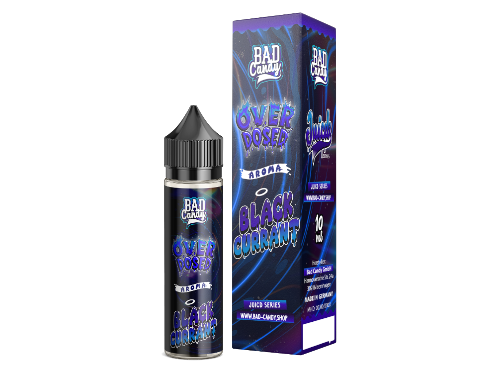 Bad Candy Liquids - Juicd - Longfills 10 ml - Blackcurrant