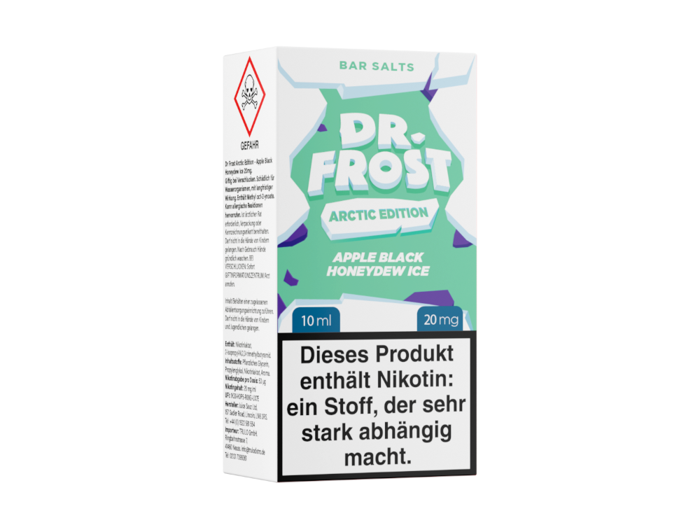 Dr. Frost - Arctic Edition - Nikotinsalz Liquid - Apple Black Honeydew Ice