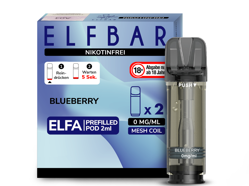Elfbar Elfa Pod 20mg/ml (2 Stück) - Blue Razz Lemonade