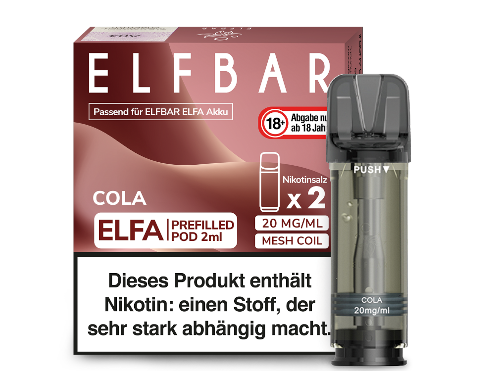 Elfbar Elfa Pod 20mg/ml (2 Stück) - Blue Razz Lemonade