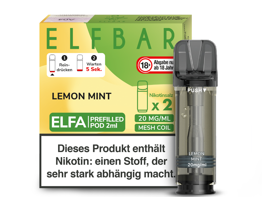 Elfbar Elfa Pod 20mg/ml (2 Stück) - Blue Razz Lemonade