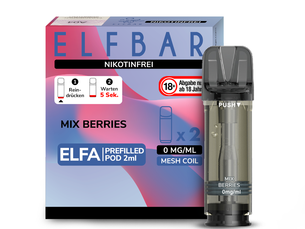 Elfbar Elfa Pod 20mg/ml (2 Stück) - Blue Razz Lemonade