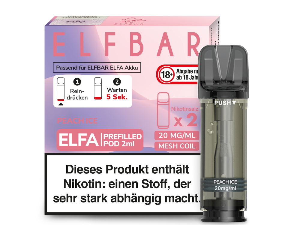 Elfbar Elfa Pod 20mg/ml (2 Stück) - Blue Razz Lemonade
