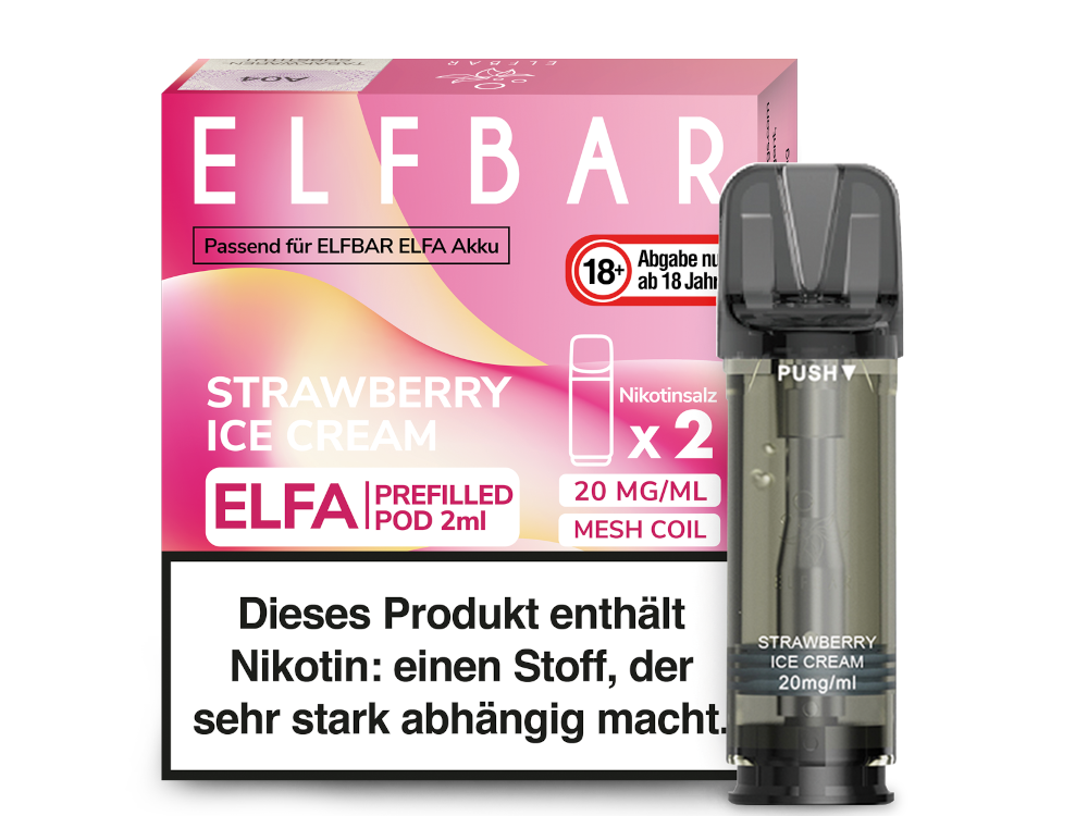 Elfbar Elfa Pod 20mg/ml (2 Stück) - Blue Razz Lemonade