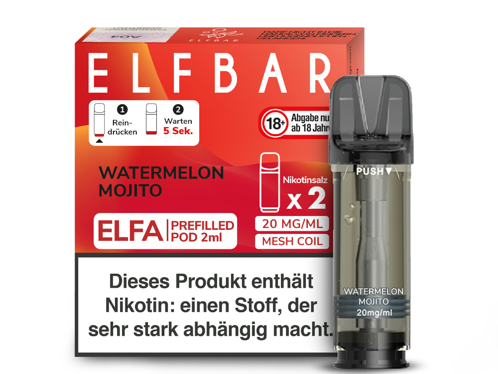 Elfbar Elfa Pod 20mg/ml (2 Stück) - Blue Razz Lemonade