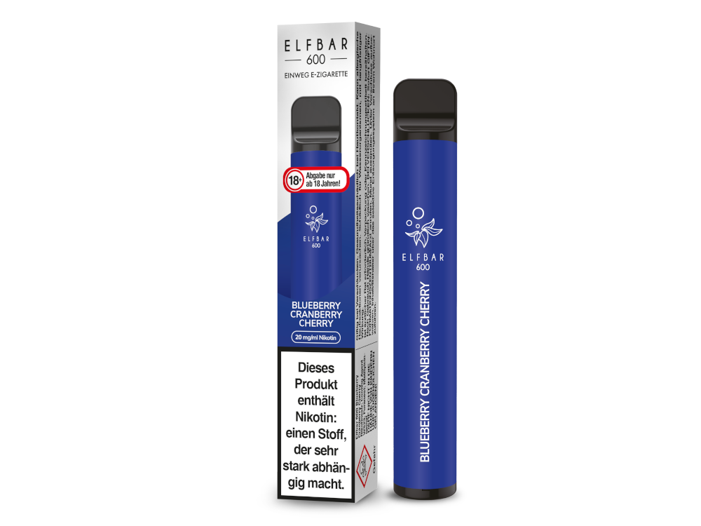 Elfbar 600 Einweg E-Zigarette - Blueberry
