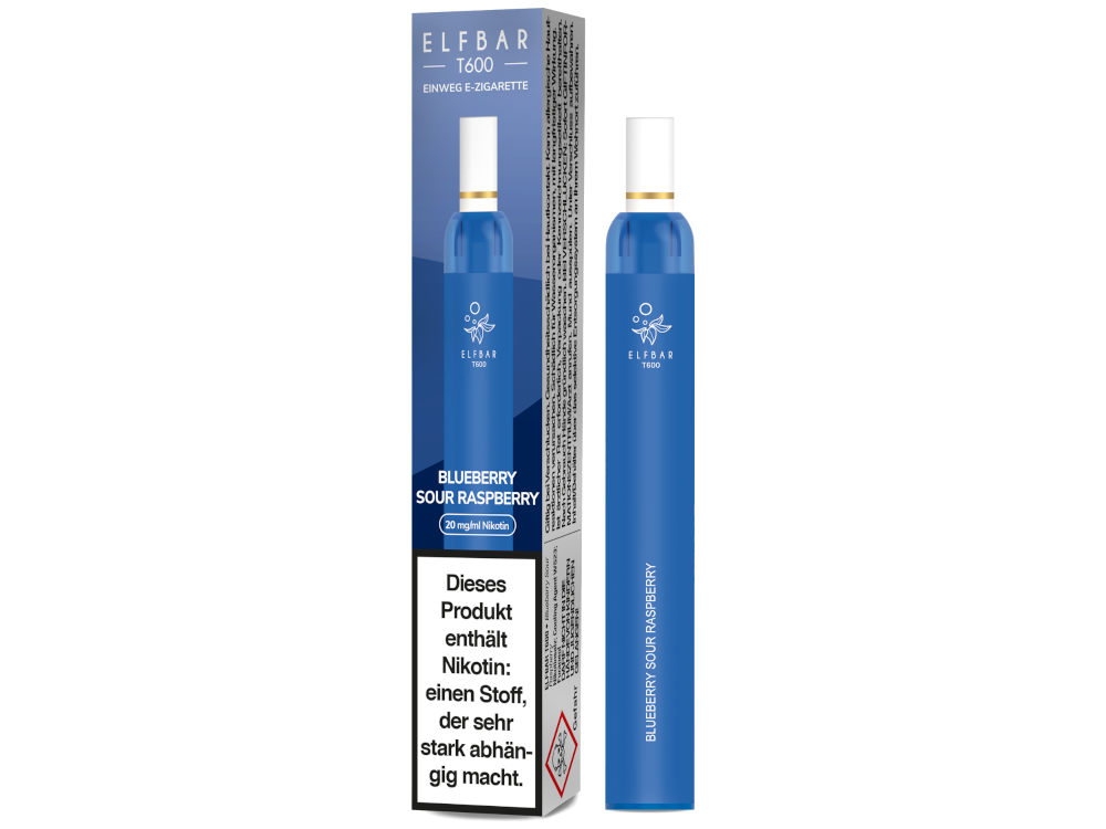 Elfbar T600 Einweg E-Zigarette - Blueberry