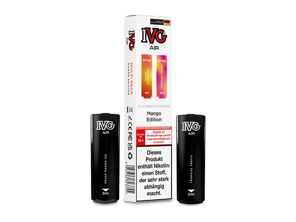 IVG AIR Pod Multi Flavour Edition (2 Stück pro Packung) - Blue Raspberry Edition