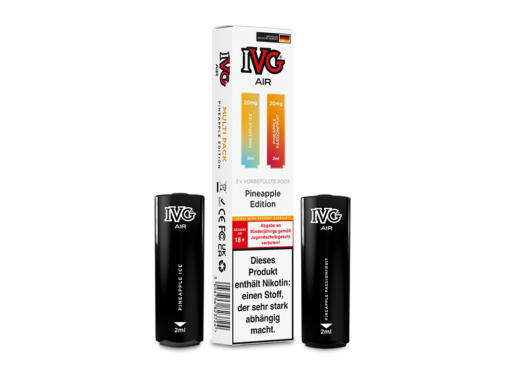 IVG AIR Pod Multi Flavour Edition (2 Stück pro Packung) - Blue Raspberry Edition