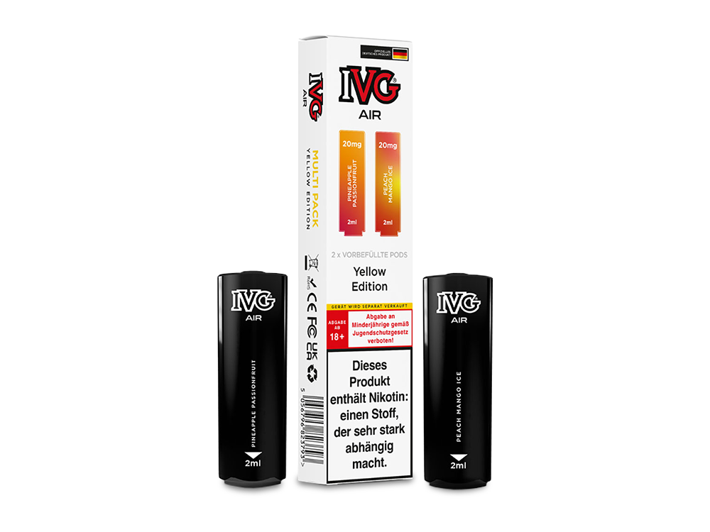 IVG AIR Pod Multi Flavour Edition (2 Stück pro Packung) - Blue Raspberry Edition
