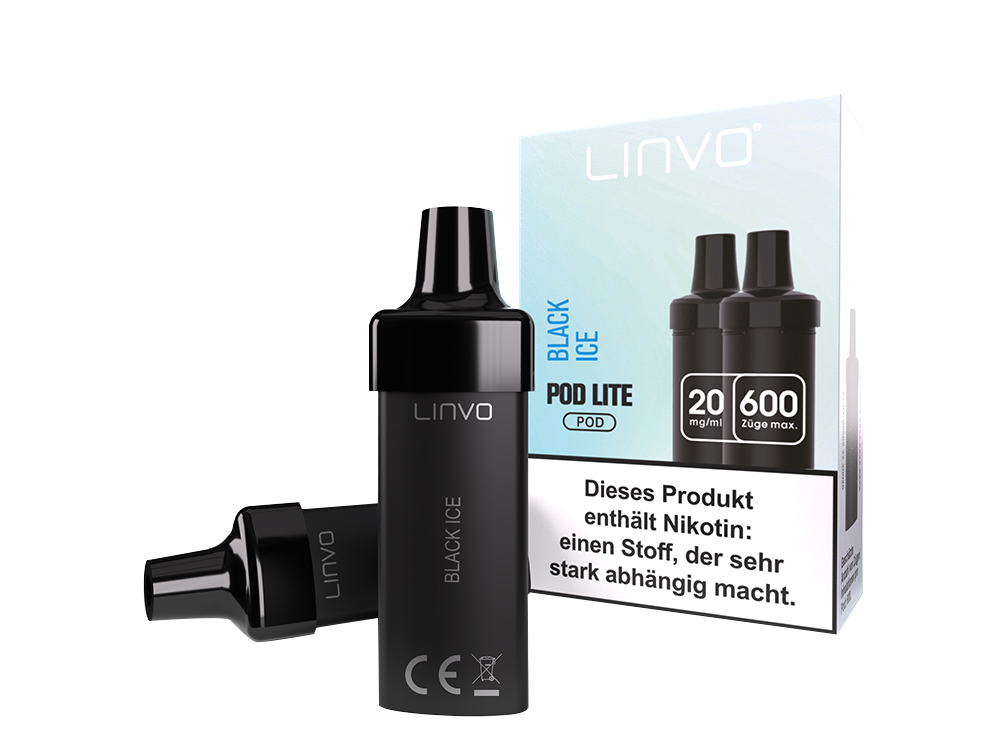 Linvo - Pod Lite Cartridge (2 Stück pro Packung) - Banana Ice Cream