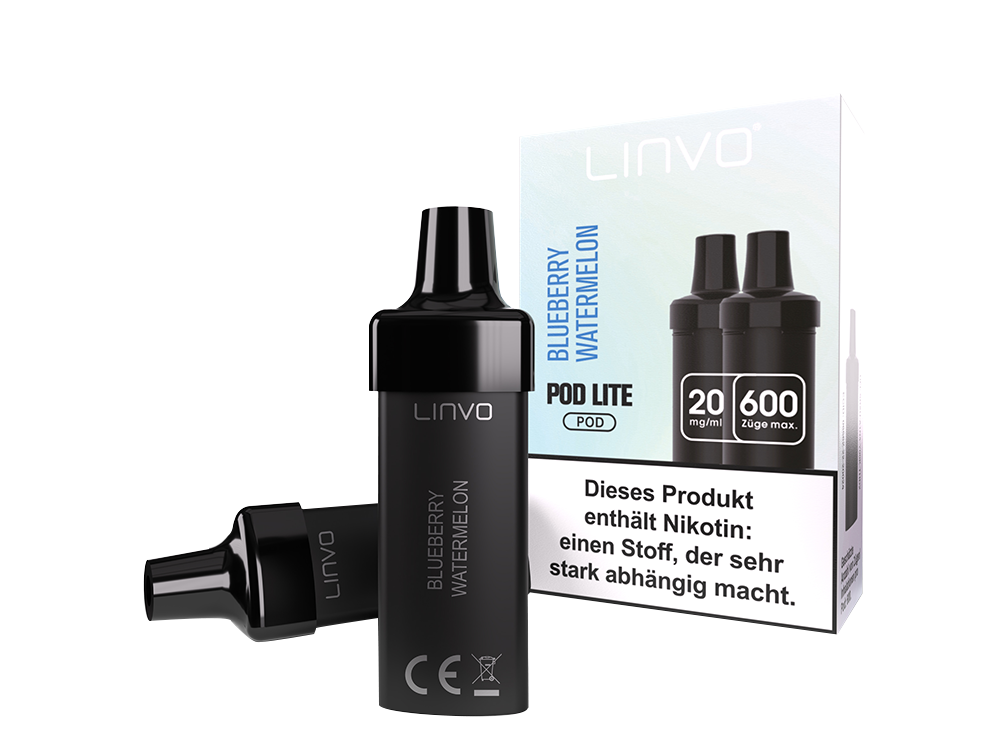 Linvo - Pod Lite Cartridge (2 Stück pro Packung) - Banana Ice Cream