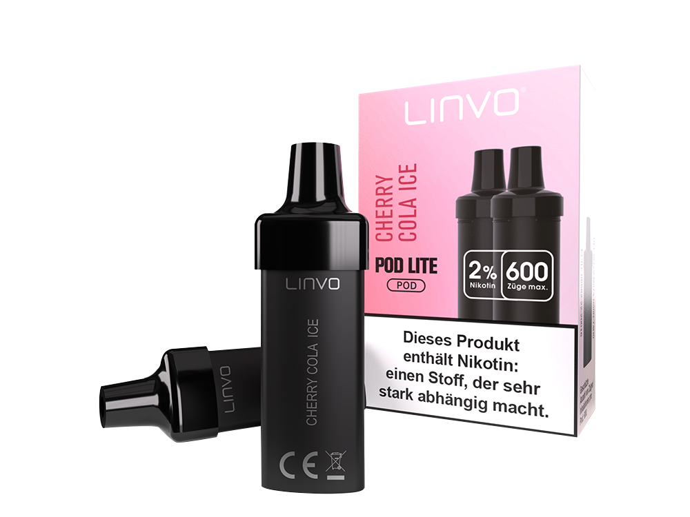 Linvo - Pod Lite Cartridge (2 Stück pro Packung) - Banana Ice Cream