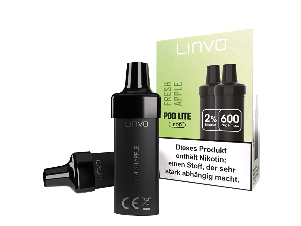 Linvo - Pod Lite Cartridge (2 Stück pro Packung) - Banana Ice Cream