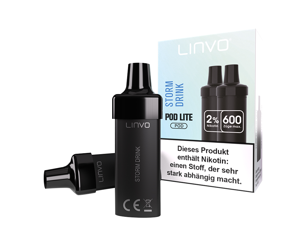 Linvo - Pod Lite Cartridge (2 Stück pro Packung) - Banana Ice Cream
