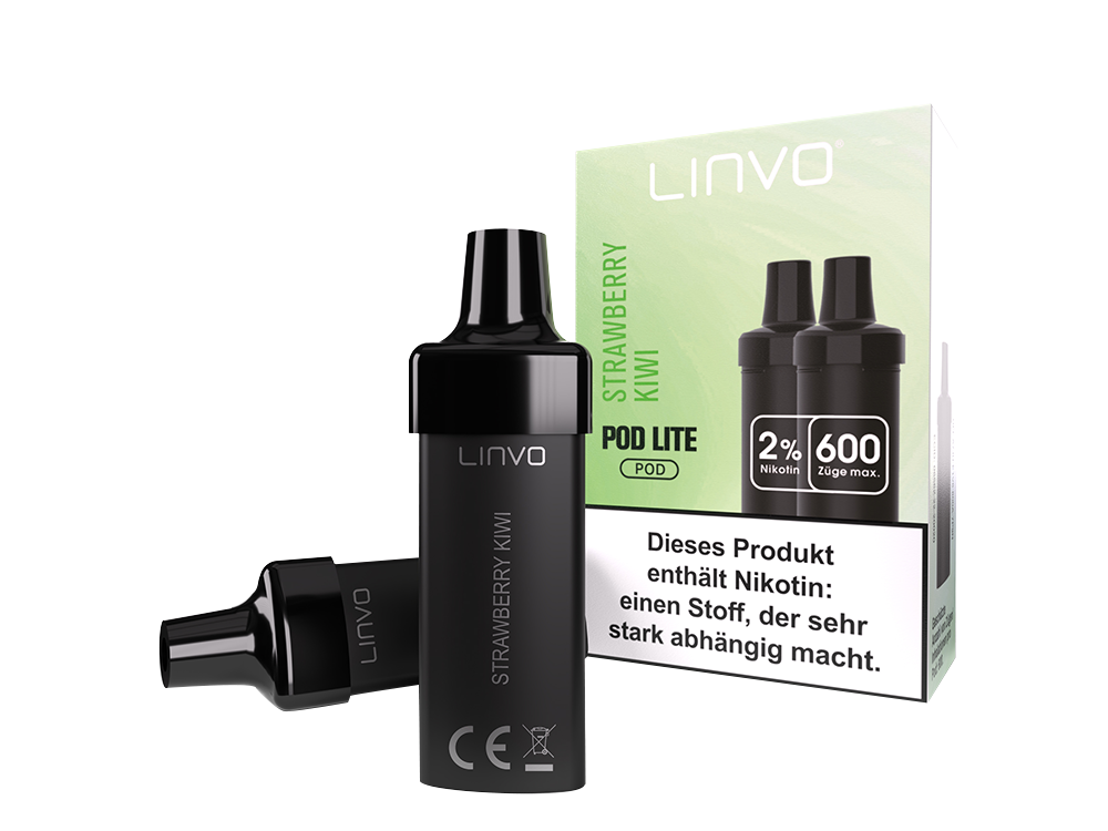 Linvo - Pod Lite Cartridge (2 Stück pro Packung) - Banana Ice Cream