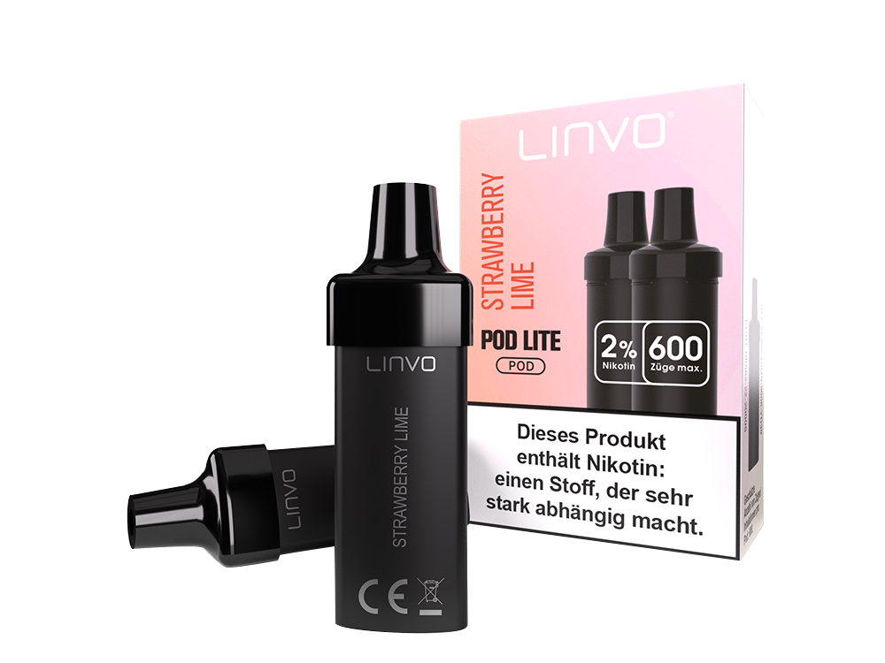 Linvo - Pod Lite Cartridge (2 Stück pro Packung) - Banana Ice Cream