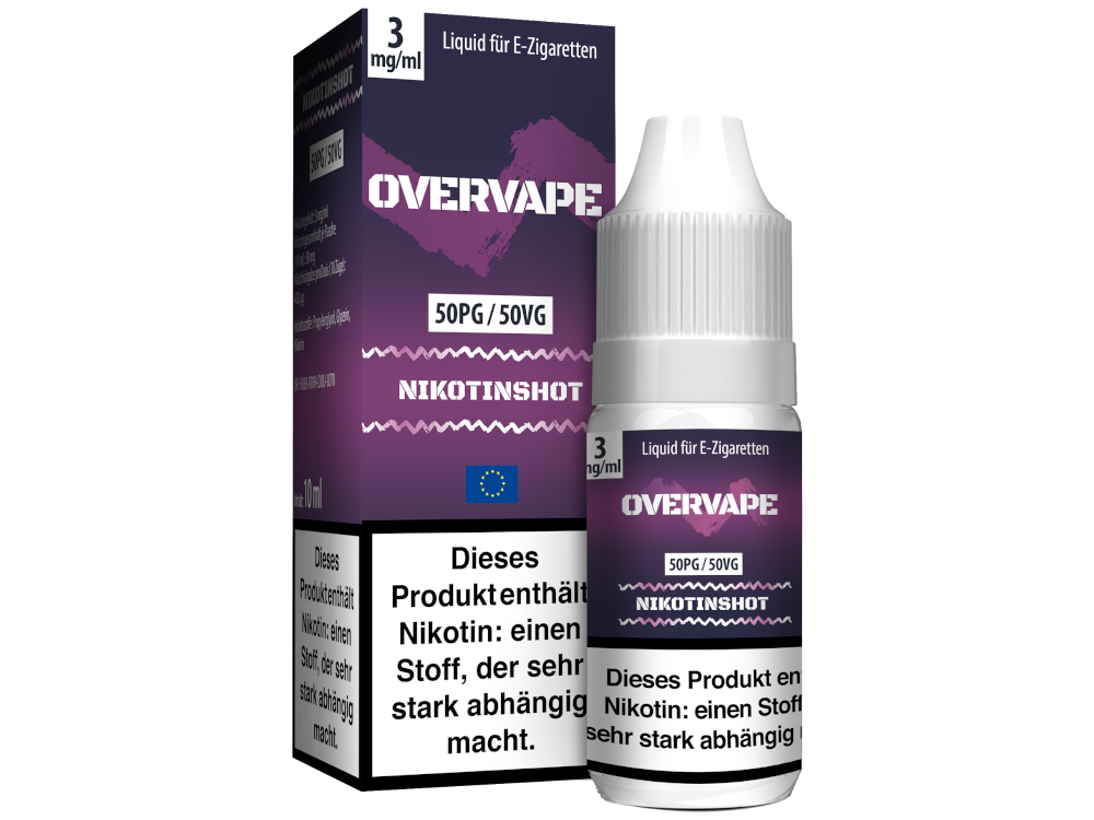 Overvape - 10ml Nikotin Shot