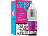 Pod Salt X - Nikotinsalz Liquid  - Blue Razz Cherry Blast