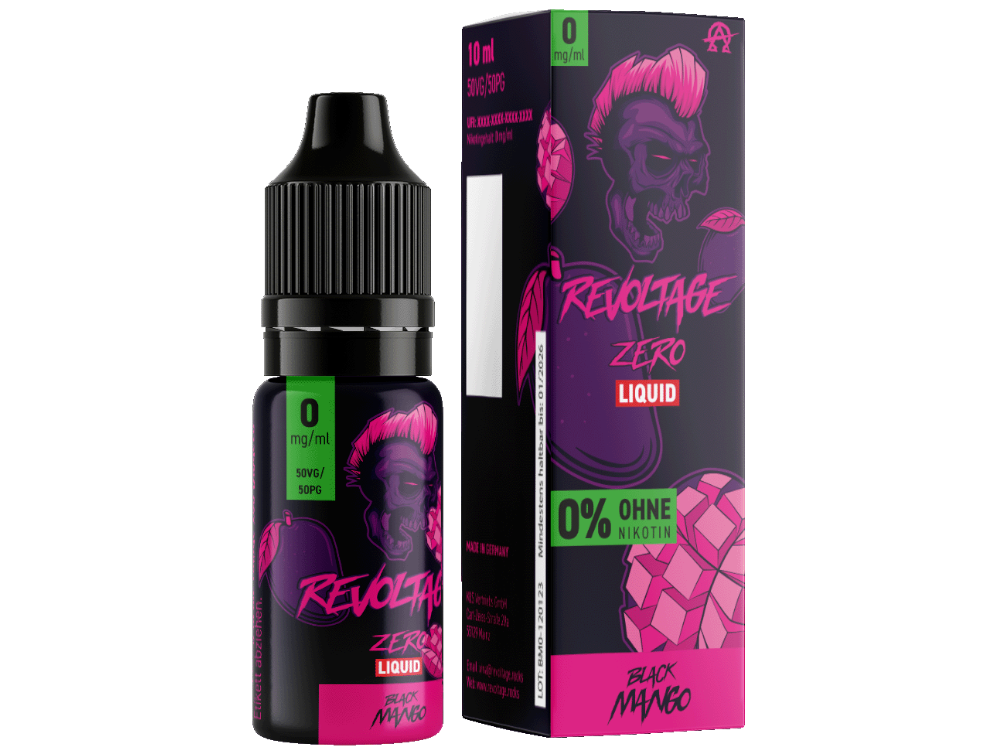 Revoltage - Hybrid Nikotinsalz Liquid - Black Mango