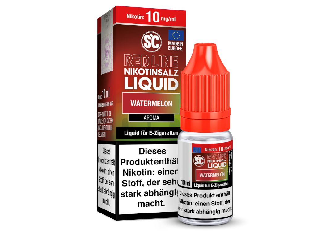 SC - Red Line - Watermelon - Nikotinsalz Liquid