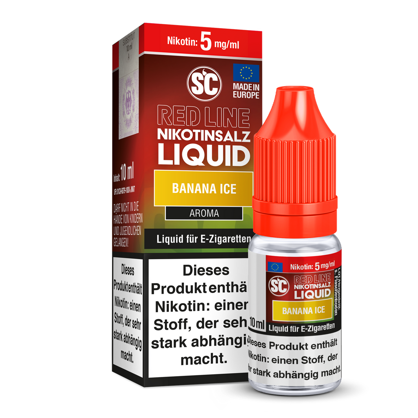 SC - Red Line - Banana Ice - Nikotinsalz Liquid