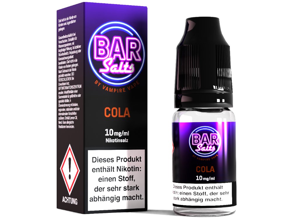 Vampire Vape - Bar Salts - Nikotinsalz Liquid - Cola