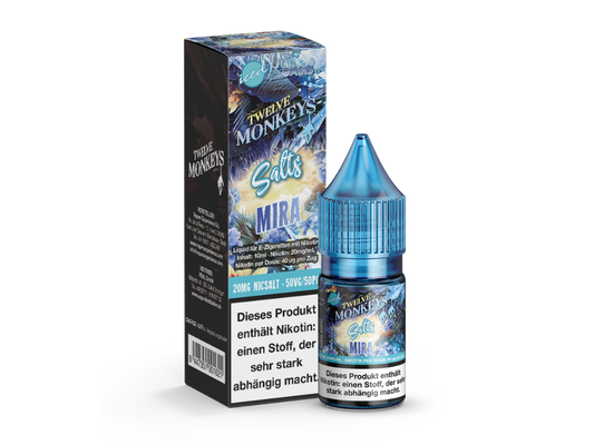Twelve Monkeys - Iced - Nikotinsalz Liquid - Mira