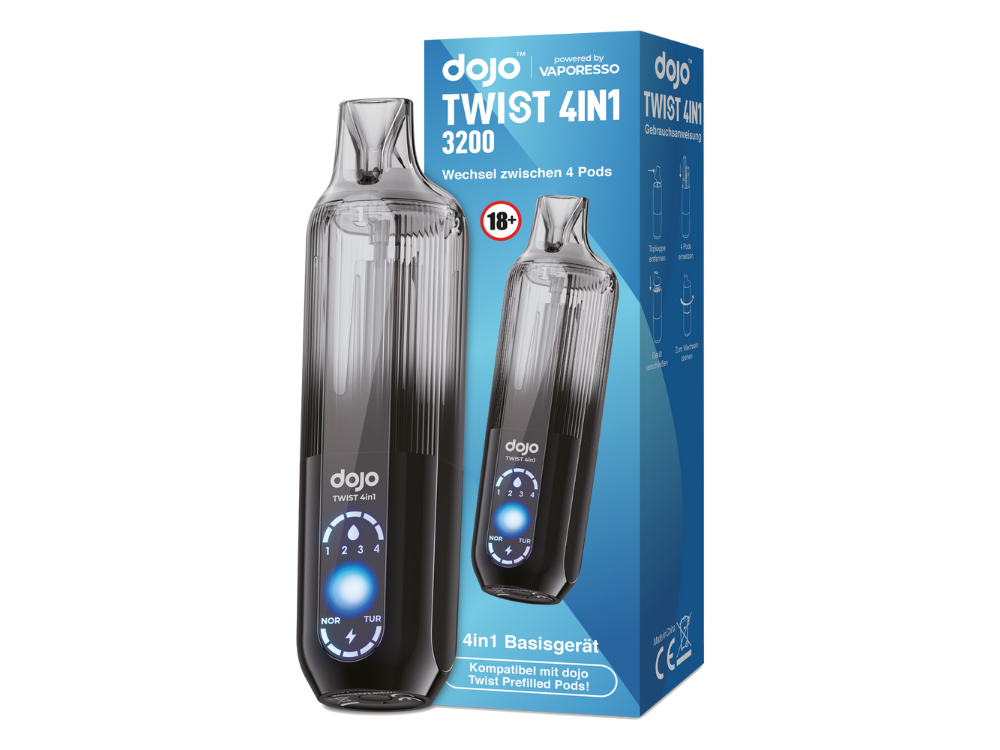 Vaporesso - Dojo - Twist 4in1 Akku 950 mAh (Basisgerät)
