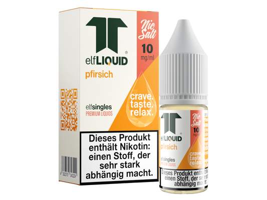 Elf-Liquid - Single - Nikotinsalz Liquid - Pfirsich