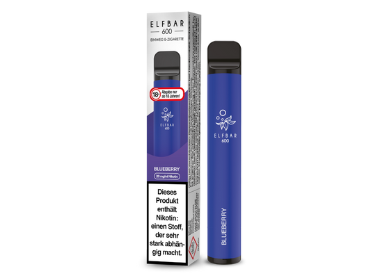 Elfbar 600 Einweg E-Zigarette - Blueberry