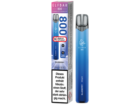 Elfbar 800 Einweg E-Zigarette - Blueberry