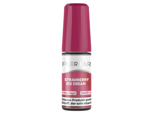 Flerbar Liquid - Nikotinsalz Liquid - Strawberry Ice Cream