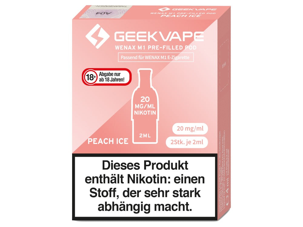GeekVape - Wenax M1 Pod (2 Stück pro Packung) - Blueberry Ice