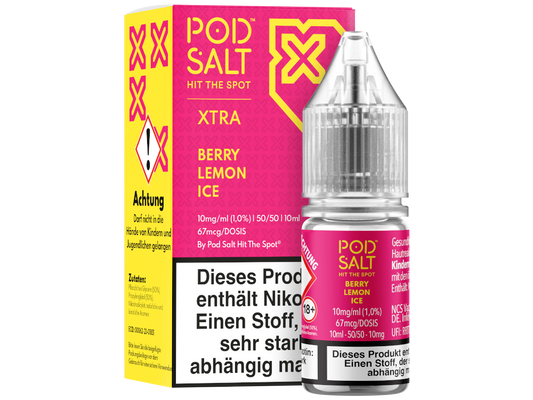 Pod Salt X - Nikotinsalz Liquid  - Berry Lemon Ice