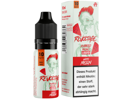 Revoltage - Hybrid Nikotinsalz Liquid - White Melon