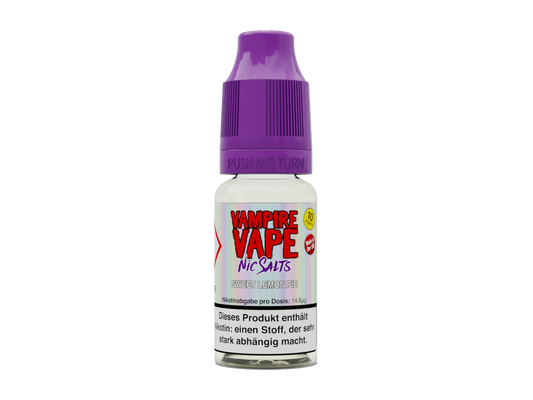 Vampire Vape - Sweet Lemon Pie - Nikotinsalz Liquid